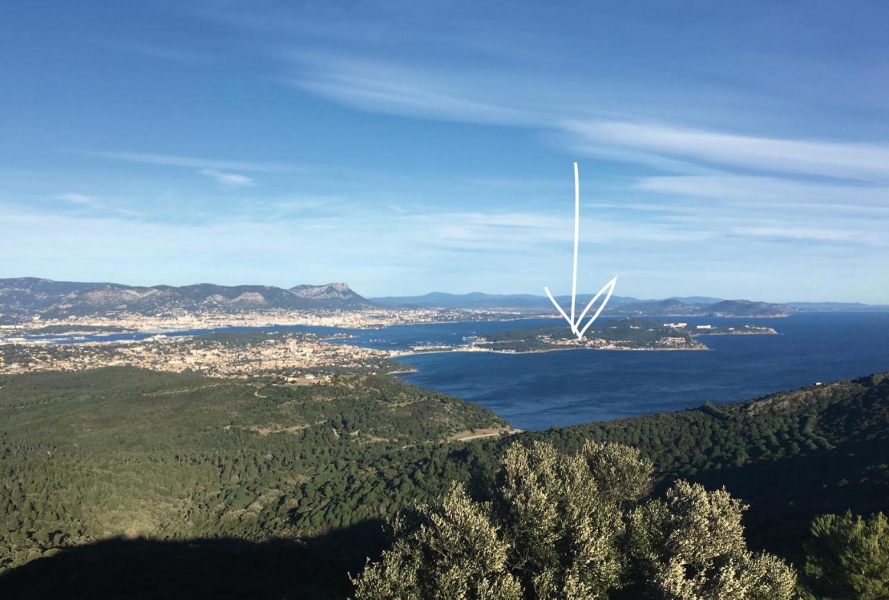 Bas De Villa Jardin Plein Sud Proche Mer Clim-Wifi Saint-Mandrier-sur-Mer Exteriör bild