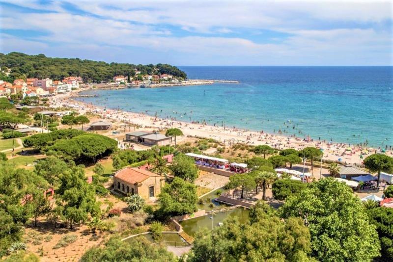 Bas De Villa Jardin Plein Sud Proche Mer Clim-Wifi Saint-Mandrier-sur-Mer Exteriör bild