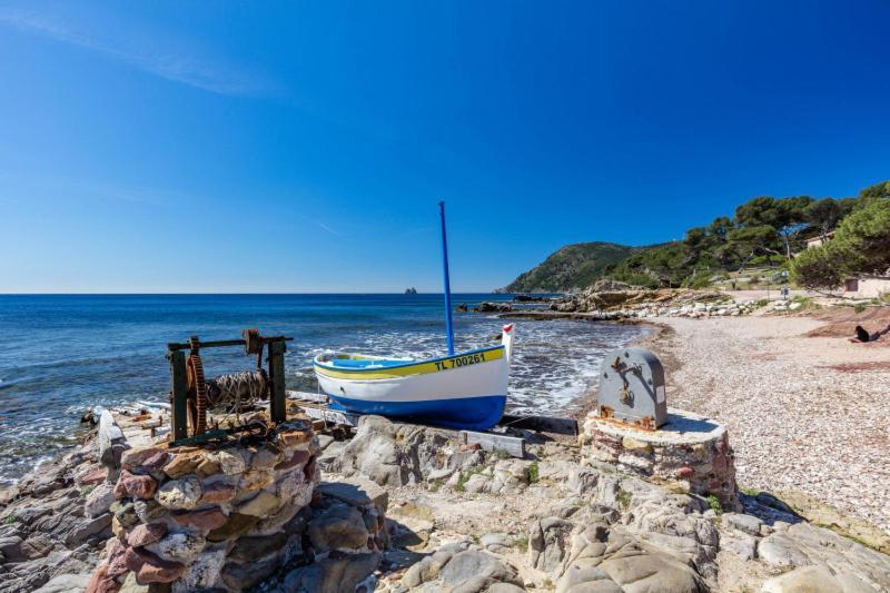 Bas De Villa Jardin Plein Sud Proche Mer Clim-Wifi Saint-Mandrier-sur-Mer Exteriör bild